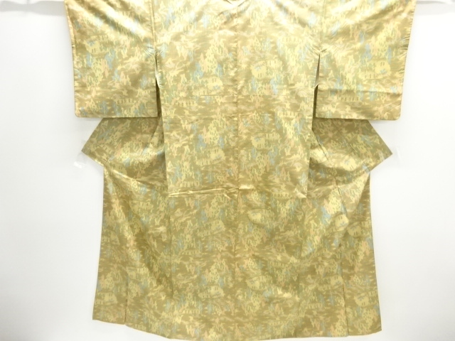 JAPANESE KIMONO / OMESHI / NISHIJIN-ORI / WOVEN TREES
